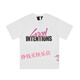 American High Street Peace Dove Classic Coples Camiseta Conjunta Limitada Vaja V de manga corta Parejas Camas de manga corta White White 6189 Negro --- no. 57 s