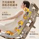 AUX Massage Chair 606R Household Full Body Space Capsule 2025 Top Ten Brands Fully Automatic Multi-Function Zero Gravity Traditional Chinese Medicine Health Smart Electric Massage Sofa as a Gift for Parents High-End Dual Movement Gray Calf 360 Rubbing + Black Technology Sleeping Chamber