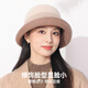 Hengyuanxiang fisherman hat women's autumn and winter warm 2025 new hat woolen fashion fashionable color matching basin hat birthday gift