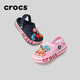 Crocs Bey Kaluban Chaussures pour enfants Chaussures de plage Chaussures de plage garçons et pantoufles d'orteil des filles / 207018/207019 POUDRE DE BALLET / POUDGE DE CANDY-6TG 35 (215 mm)