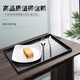 Tianyajing plastic tray rectangular hotel room Nordic tea tray water cup tray toiletries storage tray commercial 8326 white thickened 12.9 inches