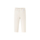 Minibala velvet lining for girls and babies, winter skin-friendly and warm imitation jeans, light khaki 50311 90