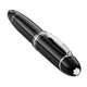 Montblanc (MONTBLANC) is open during the Spring Festival Meisterstück gold-plated fountain pen and ink pen p149 platinum-plated pre-sale F tip (0.5)