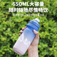 Xide Sheng is suitable for bicycle water bottles, cycling kettles, mountain road bikes, sports water cups, cycling equipment, bicycle accessories, Vitality Lime-water bottle holder + Vitality Lime Kettle 650ML