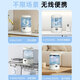 Chongmiao convenient sterilization fully automatic washing and drying integrated wireless mini small sock washing special artifact rechargeable installation-free plug-in 1.5L fully automatic laundry cup - underwear washing machine 3600mah - automatic timer