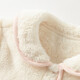 DAVE&BELLA newborn baby romper, autumn and winter milk velvet baby girl jumpsuit, baby pajamas, children's underwear