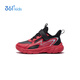361 Children's Cotton Shoes 2025 Winter Light Cushioning Plus Velvet Warm Sports Running Shoes for Men, Women, Small, Medium and Large Children Black 32