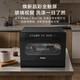 8 sets of Haier desktop dishwashers, 25-year-old new product Xiaohaibei, small household desktop dishwasher, double spray UV, single disinfection, washing and disinfection, integrated glass window, nearest warehouse, secondary water efficiency, 7-day storage, 99.999% sterilization rate