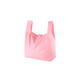 He Jiagong XL pink plastic vest bag wholesale clothing quilts bedding moving packing vest bag XL pink vest bag 1 pack x 40+18*70 50 pieces per pack
