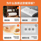 Supor Warming Chopping Board Folding Insulating Board Anti-scalding Hot Chopping Board 2025 New Household Multifunctional Dining Table Mat Winter Desktop Insulating Mat Heating Food Insulating Board 3-level temperature control No need to pick tableware Upgraded 2-meter power cord-storage bag