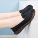 Soft-soled anti-slip mother shoes hollow breathable casual shoes women's shoes pregnant women's non-slip shoes casual shoes foot 826-black four seasons 37