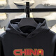 Li Ning Children's Hooded Sweatshirt 2025 Winter New Warm Loose Pullover Sweatshirt for Boys and Big Children YWDV445 Black YWDV445-1 130