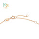 Chow Sang Sang 18K Rose Gold Mint Series Unicorn Colored Gold Necklace for Women 92256N Pricing