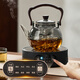 Clay teapot electric ceramic stove kettle glass teapot 2025 new tea cooking and steaming all-in-one set health pot