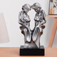 OENY bedroom ornaments high-end sense master bedroom posing for family of four in the 15th anniversary wedding anniversary gift decoration supplies 15923 mother + boy engraving