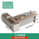 AURORA boss desk office desk simple modern executive desk high-end office furniture leadership desk and chair combination 2.4 meters boss desk