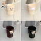 Bicycle electric car water cup holder cute cartoon motorcycle milk tea holder bicycle drink water bottle holder black bear water cup holder