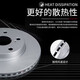 Scenic glossy brake disc rear brake disc YH12189