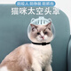 OIMG cat hood cat hood clipper nail anti-scratch artifact anti-biting and anti-licking hood Elizabethan circle bath artifact L size hood suitable for 10-15 Jin Jin equals 0.5 kg big cats