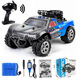Jingxuan remote control car large high-power KYAMRC high-speed off-road electric remote control car 24G leather children's electric car KY85B blue 1