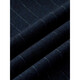 CEO Youngor wool suit suit for middle-aged men, business casual, iron-free, anti-wrinkle, blue striped thick coat, dark gray Youngor 2XL 185