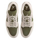 Nike Basketball Shoes Men's Summer New Air Jordan 1 Low AJ1 Joe 1 Casual Low-top Sports Shoes HV4089-201/Sail White/Medium Olive Green/Light Earth Brown 40