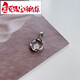 Jiaye quality platinum pendant without chain PT950 women's necklace single pendant single 18kl white gold clavicle chain Mobius