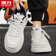 Warrior men's shoes white shoes thick sole casual sports shoes men's sneakers 2938 meters / blue 42