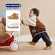 DR KONG Dr. Jiang's winter baby shoes for men and women, simple, lightweight, velvet and warm baby shoes, khaki 22