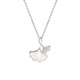 Ginkgo leaf pendant necklace for women 2025 new temperament versatile clavicle chain light luxury high-end accessories Chinese Valentine's Day gift Ginkgo leaf necklace