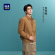 Heilan House (HLA) Jacket Men's 25 New Lapel Zeng Shunxi's Same Style Jacket Men's Autumn Medium Yellow Pattern E9 L 175/92A Recommended 137~150Jin Jin equals 0.5 kg