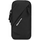 Running mobile phone arm cover for men and women, fitness sports equipment, wrist bag arm bag, outdoor waterproof mobile phone bag arm cover, anti-fouling style - black (available within 6.8 inches)