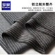 Lomon cashmere men's scarf to keep warm in winter, high-end British style scarf 2025 new plaid gift box for boyfriend, dark gray plaid 180*30cm high quality/gift box