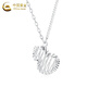 China Gold (CHINA GOLD) PT950 Platinum Gourd Pendant Women's Wound Platinum Necklace in Valentine's Day Birthday Gift for Girlfriend and Wife Platinum Gourd Necklace Approximately 4.7g