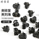 Jiaoxuefei black small hair clip hairpins 20 broken hairpins bangs clip top clip small clip hairpin hairpin headdress