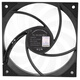 Limin (Thermalright) TL-C12015 12015 fan 12cm thin case cooling fan 15mm fan 4PIN PWM S-FDB V2 bearing TL-H12015B-S black thin fan [boxed]