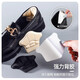 Shoe overhaul, small artifact shoes, bigger heel stickers to prevent heel falling off, half size pads, anti-wear heel stickers, shrinking adjustment women's shoes, thick black (adjustable shoes one size larger) 2 pairs