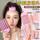 Lazy curly hair artifact wind-shaped comb hairpin side bangs styling clip women's fluffy high-head hair clip hairpin 1# wind-shaped comb 6 teeth-pink