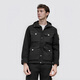 STONE ISLAND 25 autumn and winter outdoor travel men's short parka coat black M