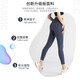 Yoga clothes for women 2025 new high waist abdominal tightening butt lifting sports outer wear running Pilates training fitness pants autumn and winter Star Black L Recommended 105-115 Jin Jin equals 0.5 kg