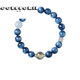 Matching Kyanite Bracelet Blonde Crystal White Moonstone Cat's Eye Bracelet for Women Beads 10mm