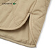 LACOSTE French Crocodile Women's 25 Autumn New Diamond Quilted Hooded Cotton Jacket | BF2493 02S/Milk Coffee S 36