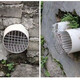 Jinglan 304 Anti-rodent and Bird Mesh Cover Bathroom Exhaust Pipe Ventilation Fume Port PVC Sewer Pipe Floor Drain Mesh Cover 999 Medium 304 Stainless Steel 75 Model Works