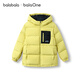 Balabala children's down jacket boys and girls 2025 new winter outdoor windproof warm tops winter tops outdoor trendy