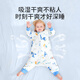Dr. Colorful Infant and Toddler Split Leg Sleeping Bag Spring and Autumn Double Layer Pure Cotton Baby Anti-Kick Quilt Anti-Jumping M Size Pink for Children 1-3-6 Years Old