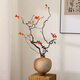 Dragon jujube branches branches Zen wabi-sabi air-dried flowers vase flower arrangement living room hotel model room decoration ornaments maple leaf dragon jujube branches 2 short branches random shape 40-55cm