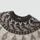 Semir Wang Anyu same style | Sweater men's fantasy yarn Fair Isle jacquard sweater 25 winter sweater 109725107203