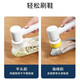 High-power electric cleaning brush handle four-head replacement handheld wireless electric cleaning brush kitchen dishwashing brush USB household smart cleaning machine cleaning brush free 5 brush heads + holder
