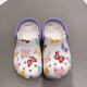 Crocs (CROCS) classic butterfly print children's shoes for boys and girls Clog211255-0WV chalk color 33/34