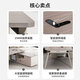 Mutini boss office desk and chair combination manager table president supervisor table simple modern executive desk table office boss table 1.8 m supervisor table short cabinet